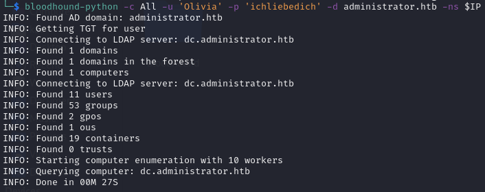 Bloodhound Data Collection