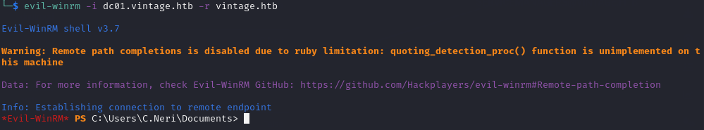 C.Neri evil-winrm