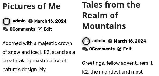 K2 Mentioned by admin