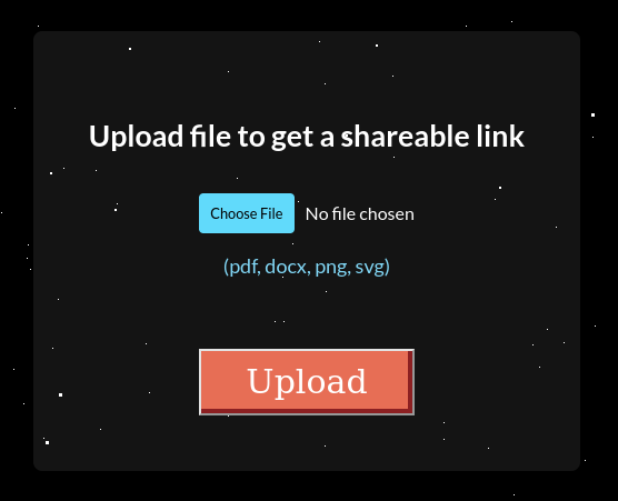 Upload Page